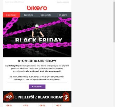 💯 Startuje Black Friday se slevami až 50 %! 💥