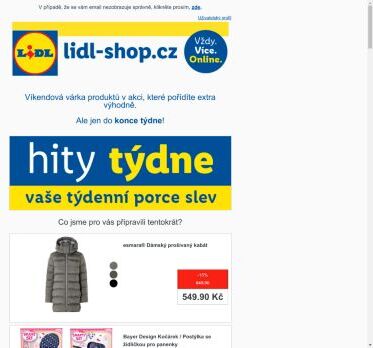 lidl-shop.cz | Sobotní hity se slevou až 33 %. Pouze do konce týdne!