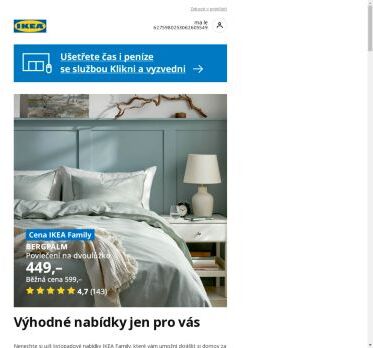 Ušetřete s listopadovými nabídkami IKEA Family!