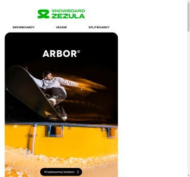 Arbor dropnul zimní gear. Co je novýho?