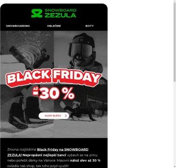 Black Friday právě začíná 🖤 Ušetři až 30 %!