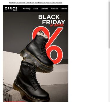 🔴BLACK FRIDAY slevy jsou tady! Využijte naší akce až do -50%🔴