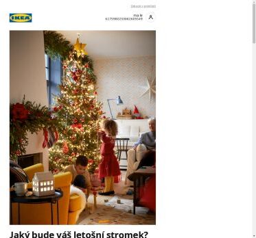 Živé vánoční stromky už dorazily do IKEA!