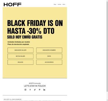 BLACK FRIDAY IS ON | HASTA -30%