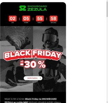 Black Friday už jen do pondělí!