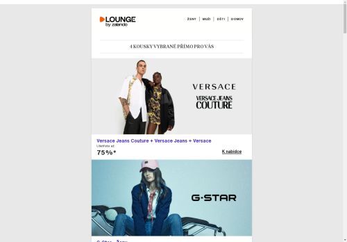 Versace Jeans Couture, G-Star & Love Moschino ⎪ Dnešní bestsellery