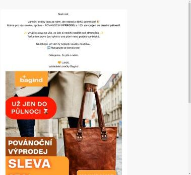 🧨 KONČÍ DNES: povánoční výprodej s 15% slevou na všechno! 🎉