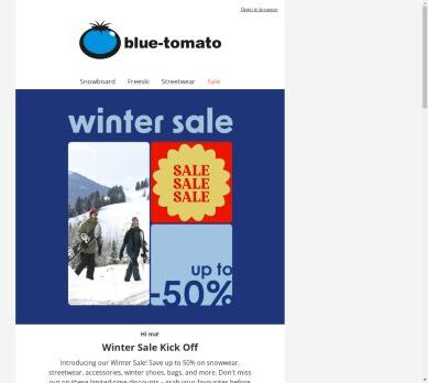 ❄️WINTER SALE: up to 50% off❄️