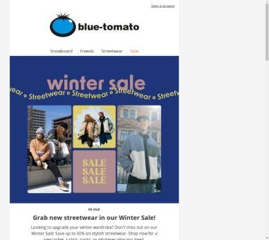 Winter Sale: Streetwear