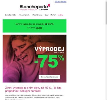 Výprodej je tady! Až -75 % na vše, co máte rádi