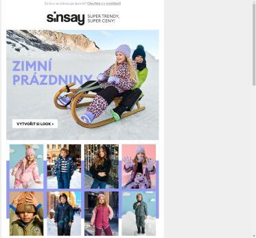 ZIMNÍ PRÁZDNINY ⛷️☃️