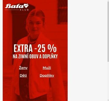 EXTRA -25 % NA ZIMNÍ ZBOŽÍ POUZE PRO ČLENY!