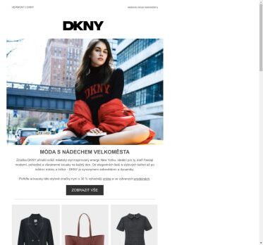 Městská móda DKNY právě dorazila.