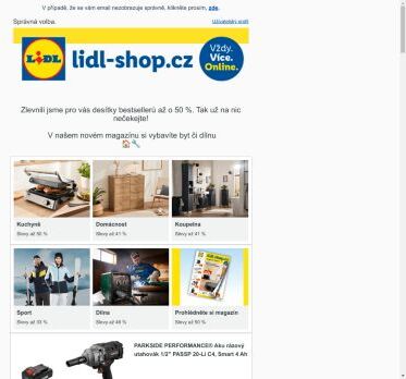 lidl-shop.cz | Lednový magazín se slevou až 50 %!