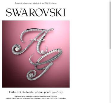 Kolekce Ariana Grande x Swarovski Capsule