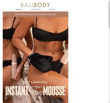 JUST LAUNCHED: Instant Tan Mousse 🍫