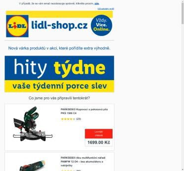 lidl-shop.cz | Slevy až 57 % 😲! Čtvrteční hity týdne jsou opět tady!