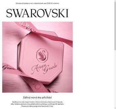 Již brzy: Ariana Grande x Swarovski Capsule