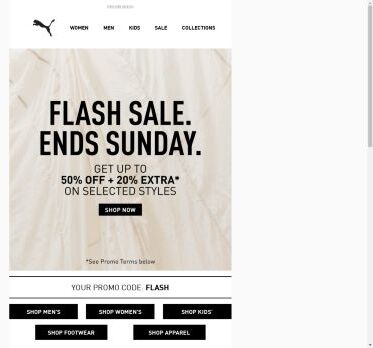 FLASH SALE: Up To 50% OFF + 20% EXTRA*