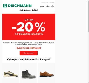 ⏰ Ještě to stíháte! -20 % EXTRA na e-shopu + akce v prodejnách