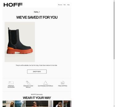 WE ARE KEEPING YOUR HOFFS (WITH FREE SHIPPING)