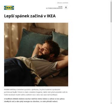 Lepší spánek začíná v IKEA.