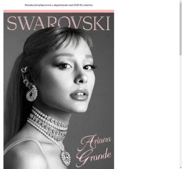 Nezmeškejte uvedení Ariana Grande x Swarovski