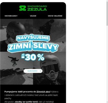 🔺 Zimní slevy jdou na další level! 🔺