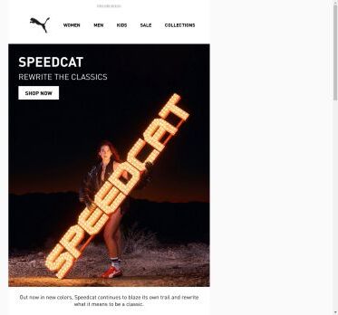 The Speedcat, In New Colours