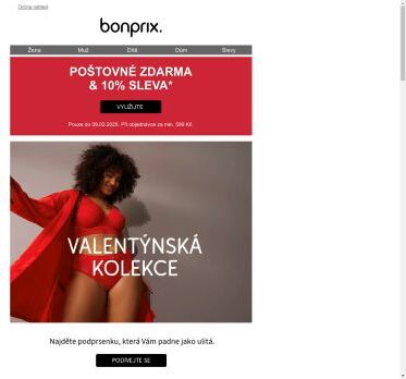 -10% & poštovné zdarma | Valentýnská kolekce 💝