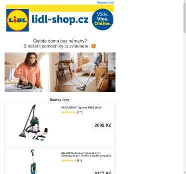 lidl-shop.cz | Jarní úklid se blíží, připravte se na něj 🦾