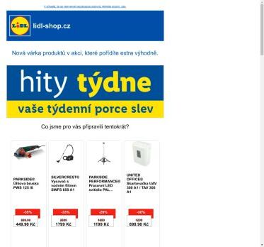 lidl-shop.cz | Nepropásněte pondělní hity týdne se slevami až 64 %