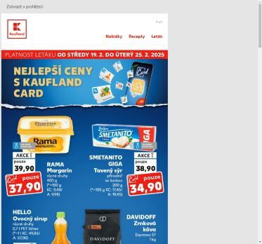 Nejlepší ceny s Kaufland Card - již od středy!