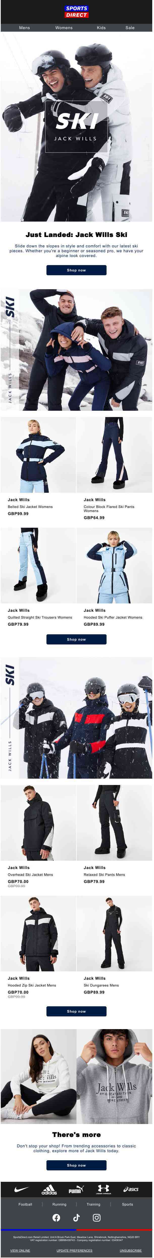 Introducing the Jack Wills Ski collection ⛷️