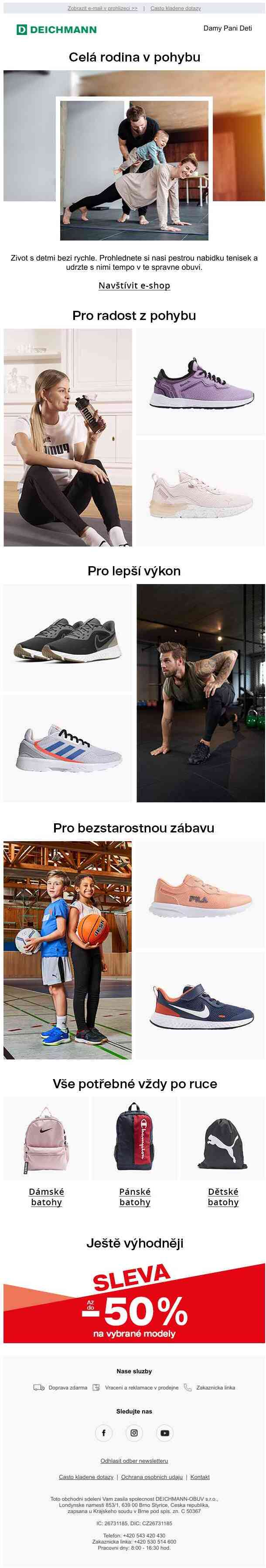 Na sport je vždy správný čas!