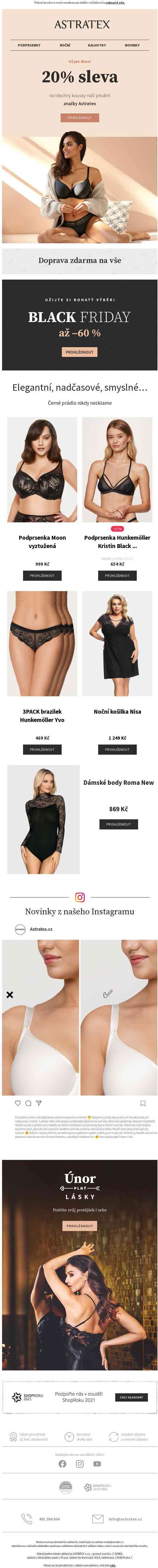 🔝−20 % na Maia 4D, Spacer 3D, Way a další topky z dílny Astratexu.