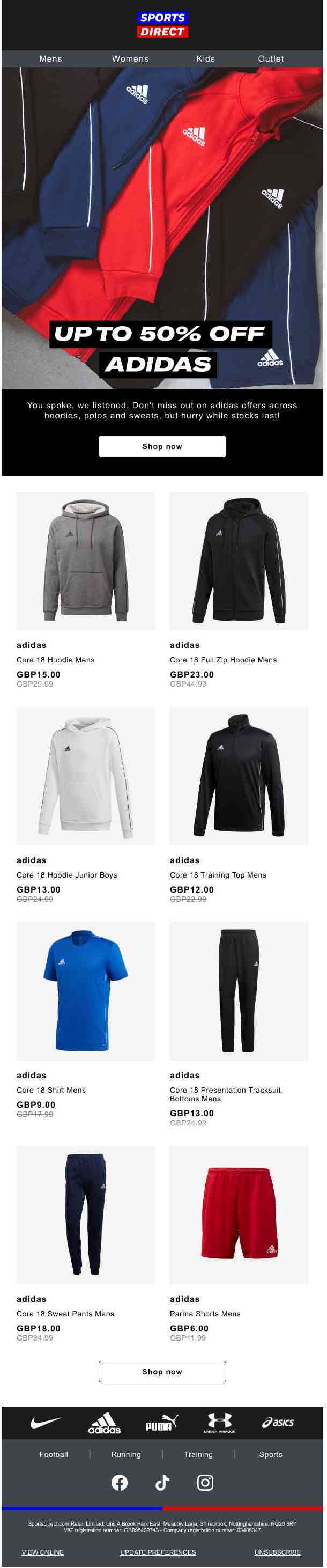 £12 adidas tops and joggers 💥