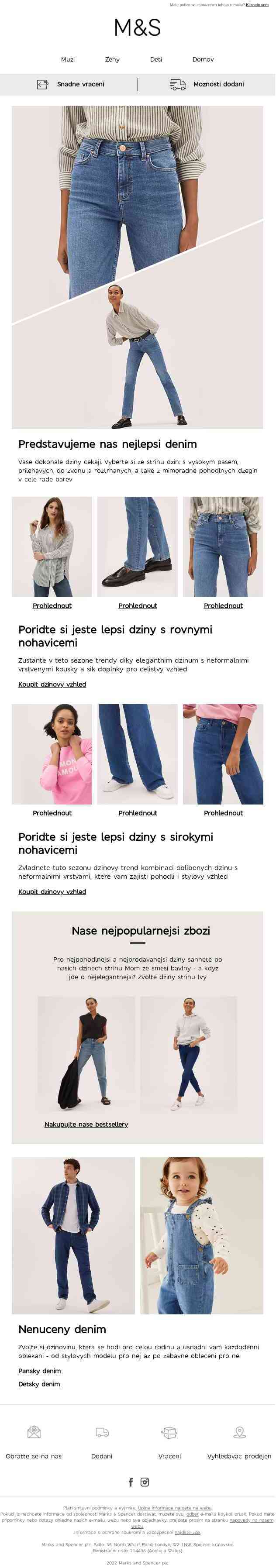 Představujeme náš nejlepší denim