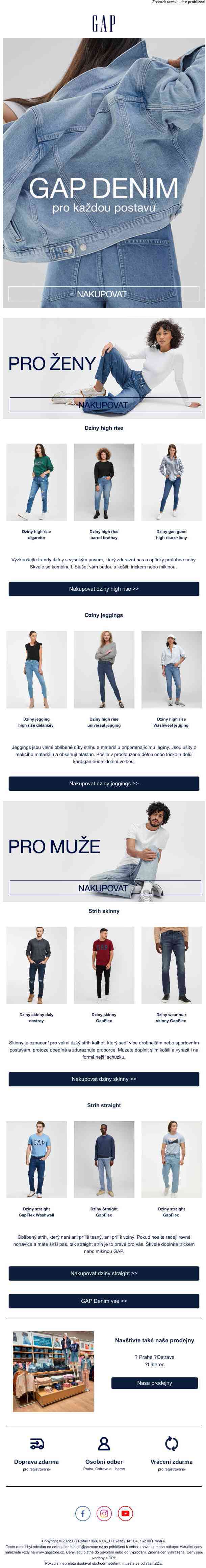 👖 Denim pro každou postavu