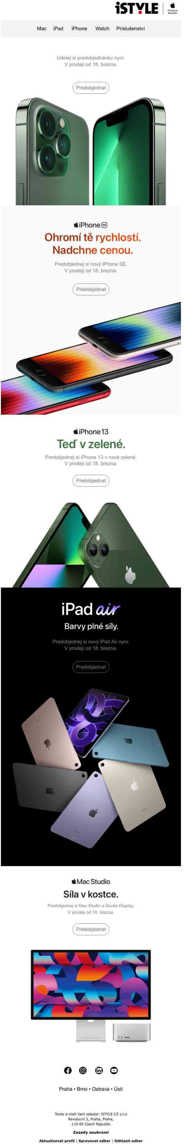 Předobjednej si Apple novinky