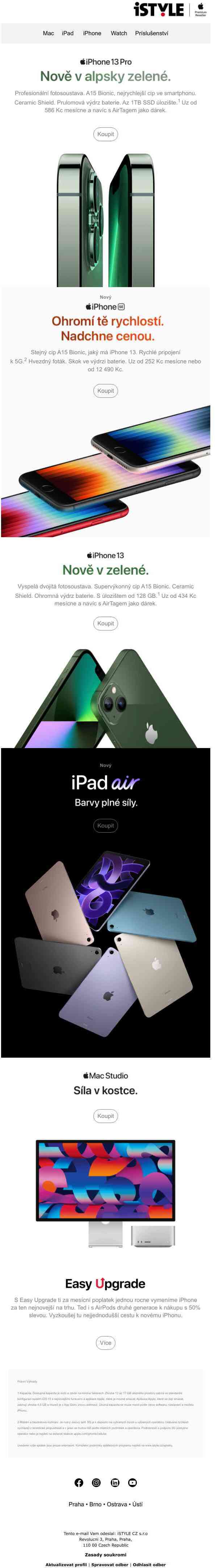 Apple novinky si můžeš od teď koupit