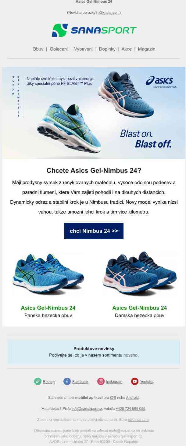 Ještě lehčí a odolnější! Asics Nimbus 24 je tady!