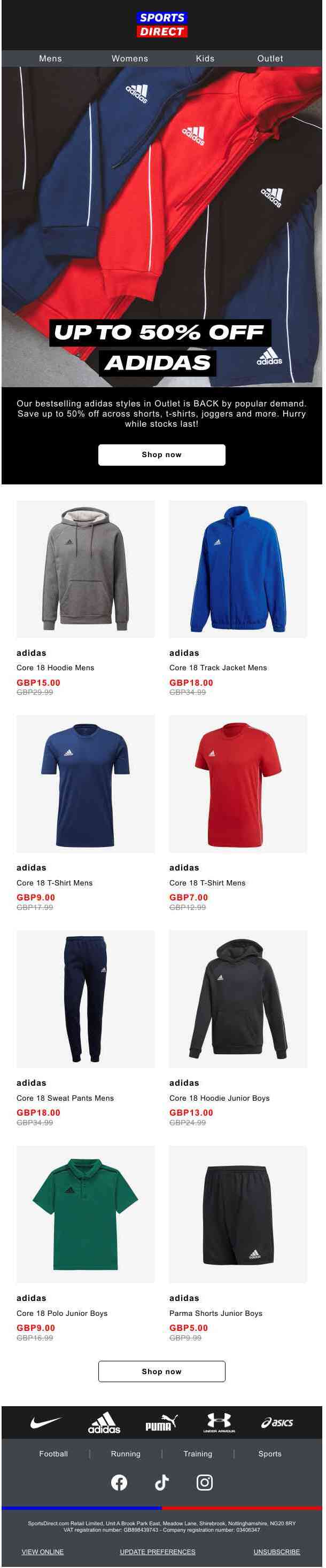 This is not a drill: £7 ADIDAS T-SHIRTS 😱