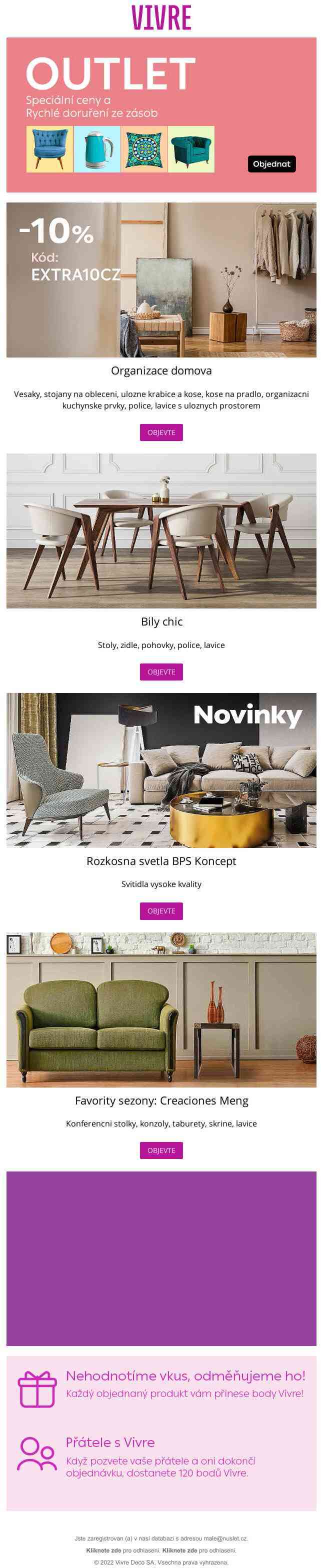 Dejte sbohem nepořádku v domě! 🧹 S EXTRA10CZ máte -10% slevu na kolekci Organizace domova.