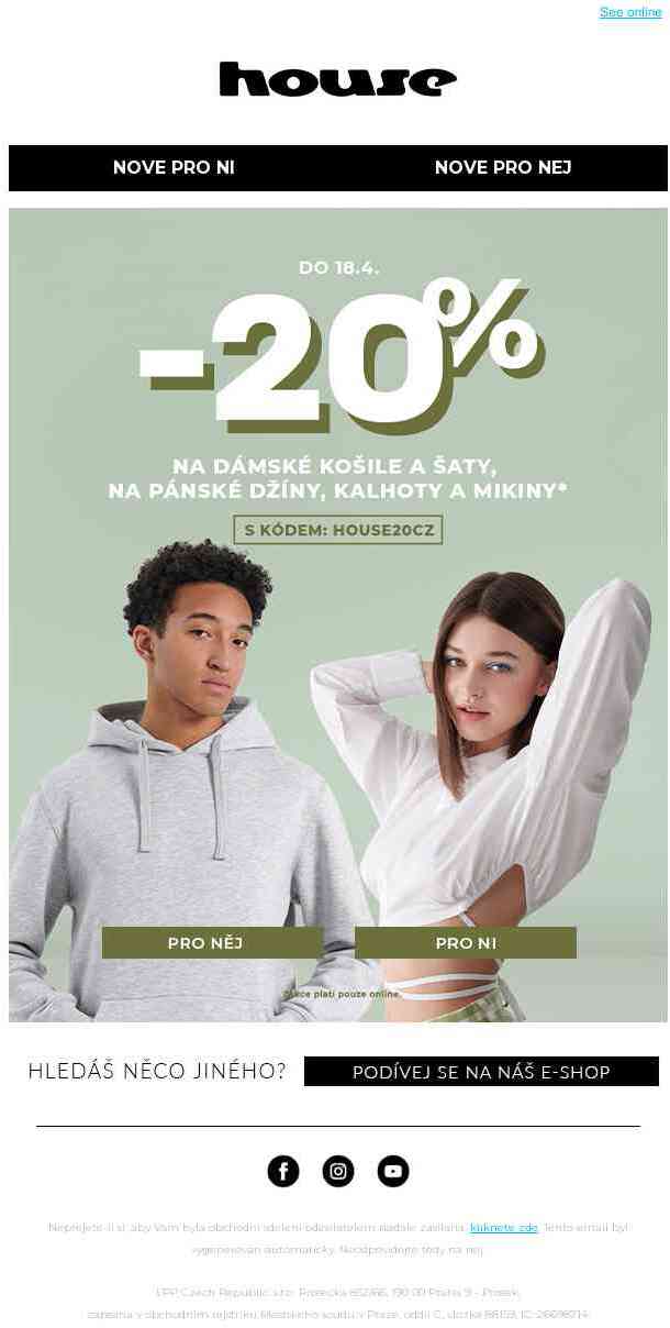 💥-20% na vybrané produkty!