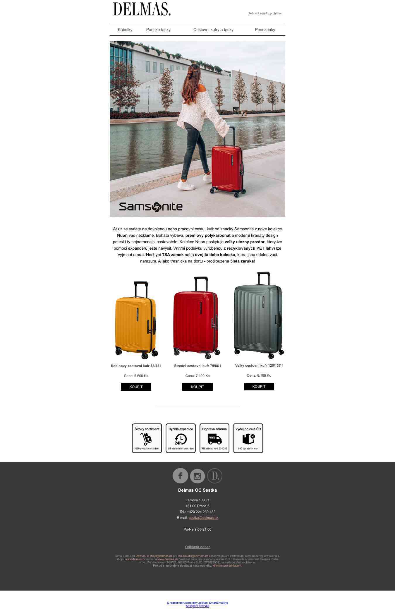 Samsonite Nuon | Nová kolekce prémiových zavazadel ✈