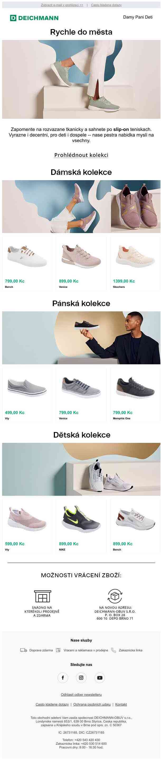 Slip-on tenisky — praktické i trendy!