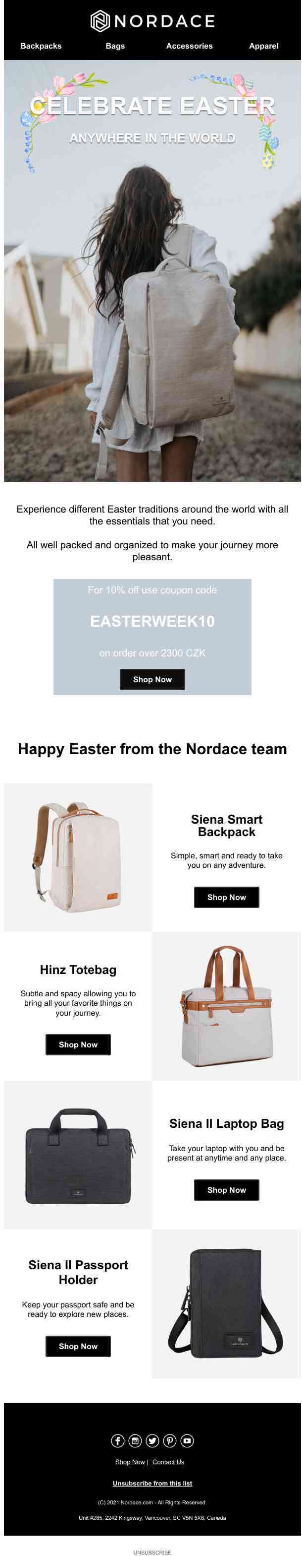 Celebrate Easter with Nordace!